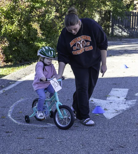 Mineral Ridge student organizes bike rodeo at Weathersfield Fall Fest
